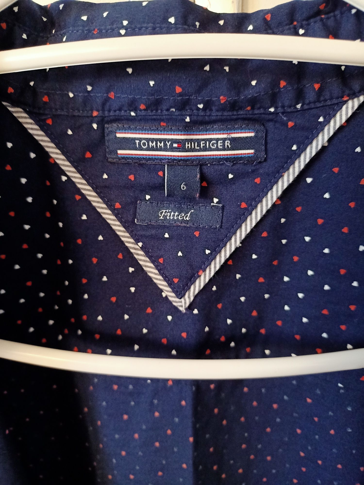 Tommy Hilfiger koszula damska z krótkim rękawem