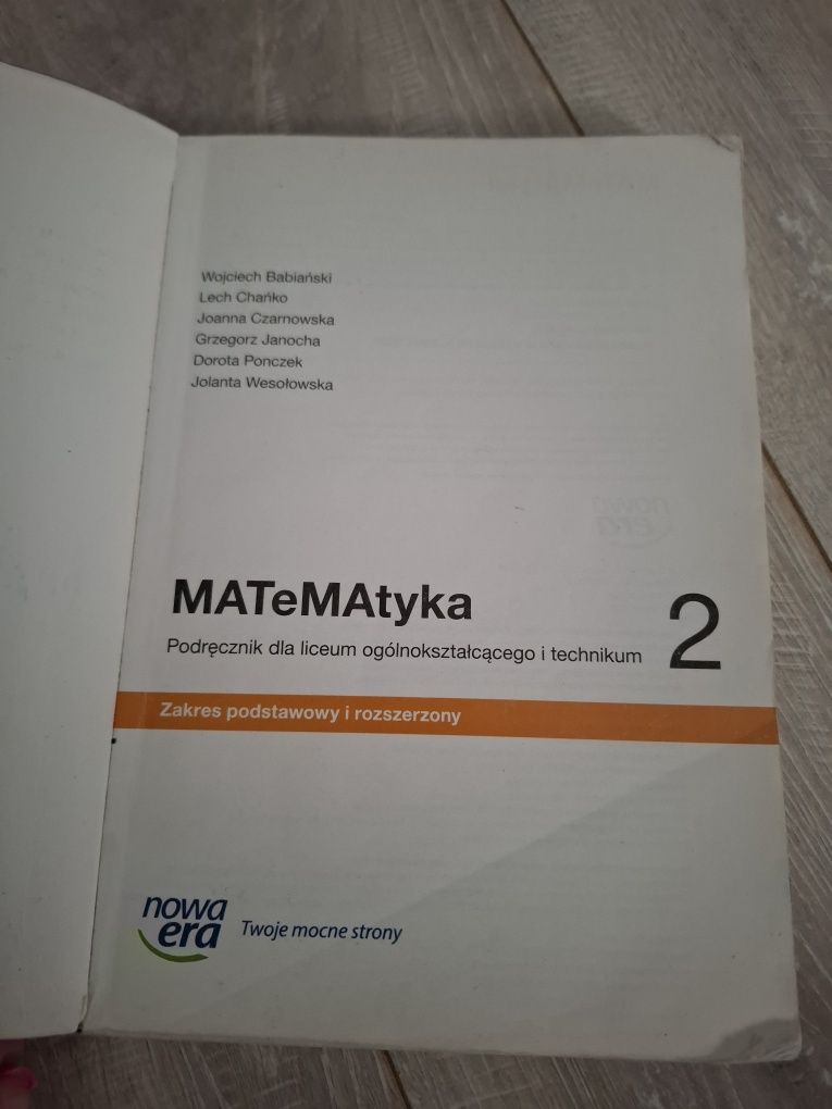 Podręcznik do matematyki 2
