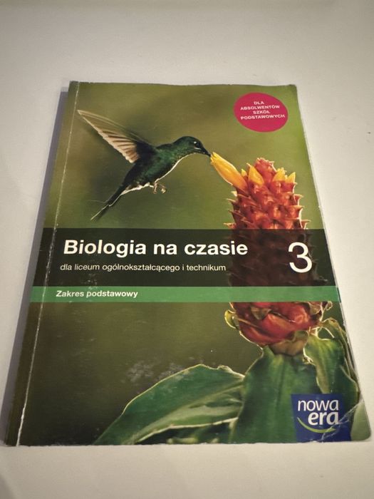 Ksiazka 3 liceum Biologia