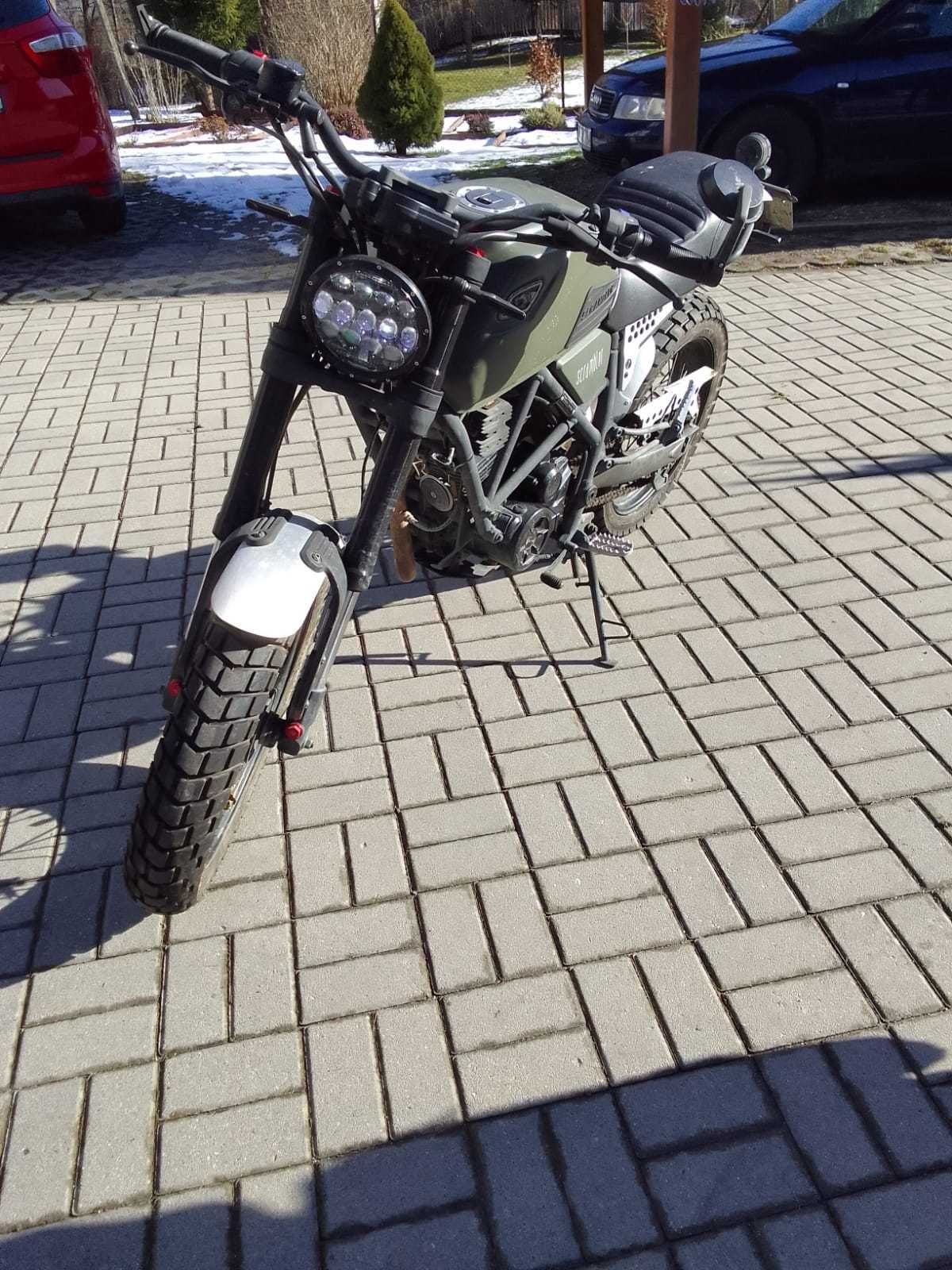 Motocykl Zipp, Scrambler 125 EFI 2020