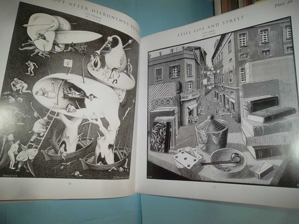 MC ESCHER - Sandra Forty - Livro de Arte de grandes dimensões.