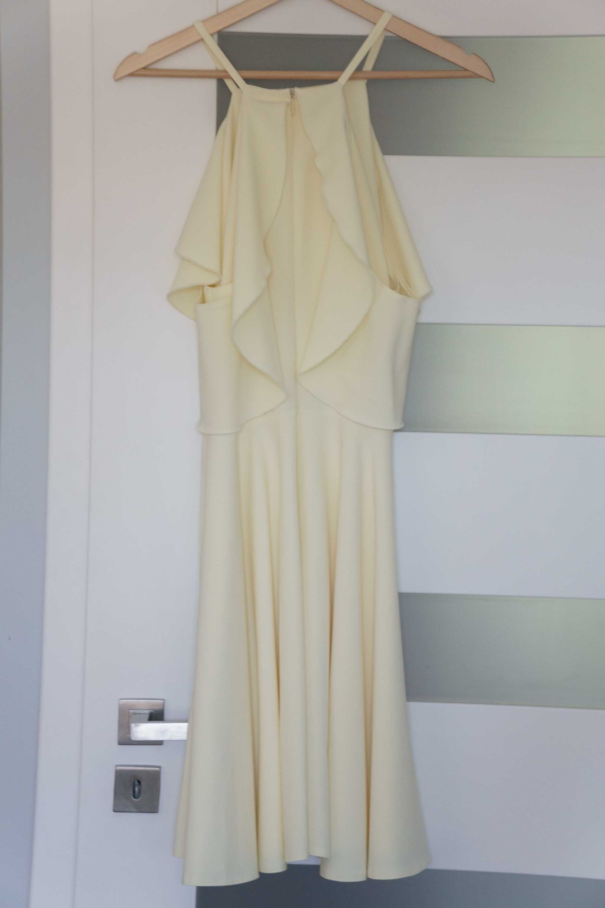 Sukienka PEACH Sugarfree rozmiar M cytrynowa
