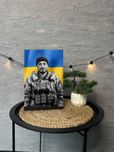 Меморіальні таблички металеві, друк пам'ятних фото на металі