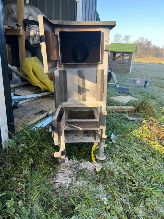 Sprzedam piec typu koza na budowę, zestaw