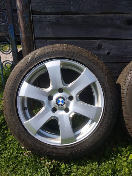 Диски R17 5.120+шини 215.55.17. opel, BMW