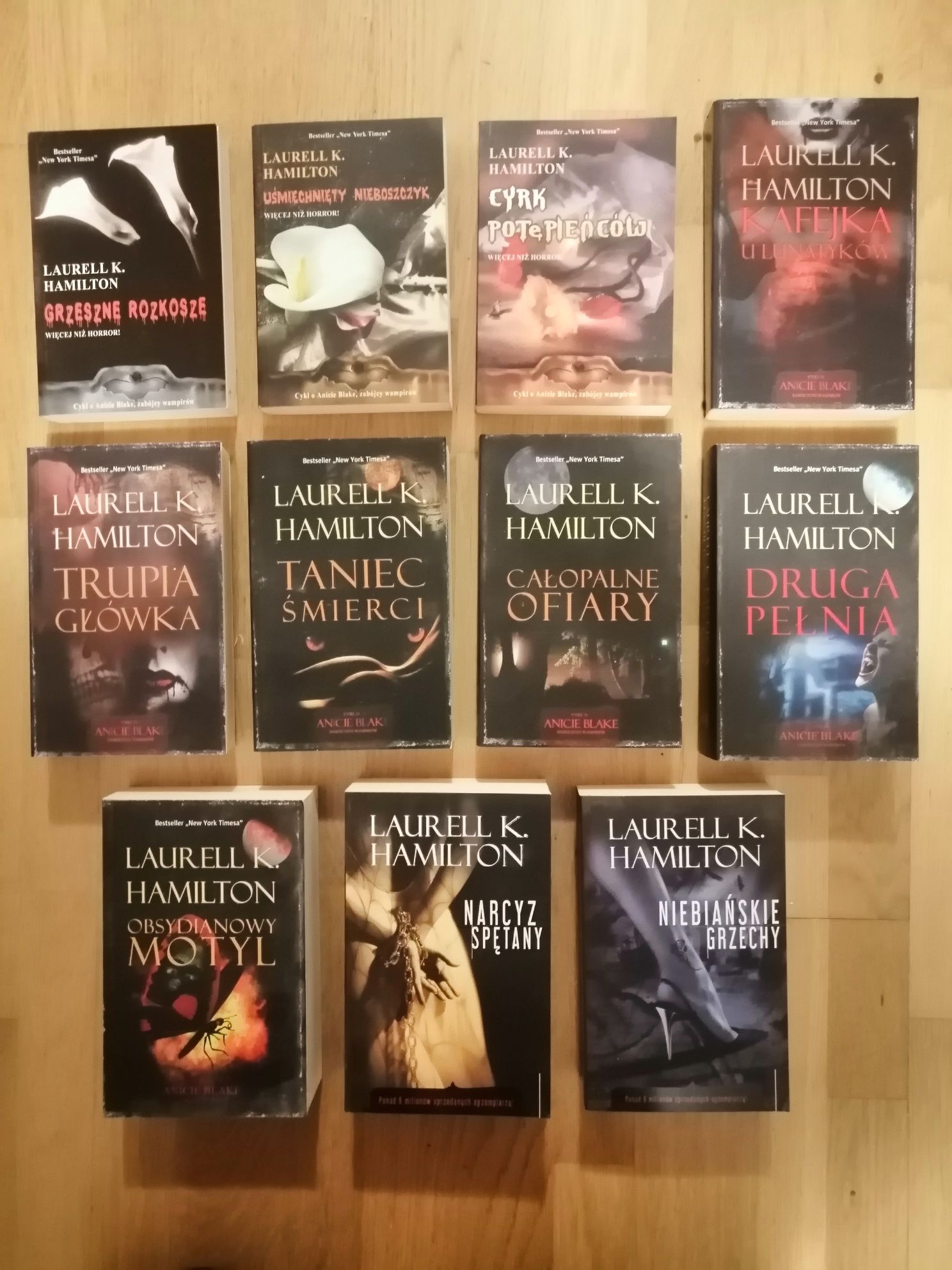 Laurell K. Hamilton cykl Anita Blake 11 tomów
