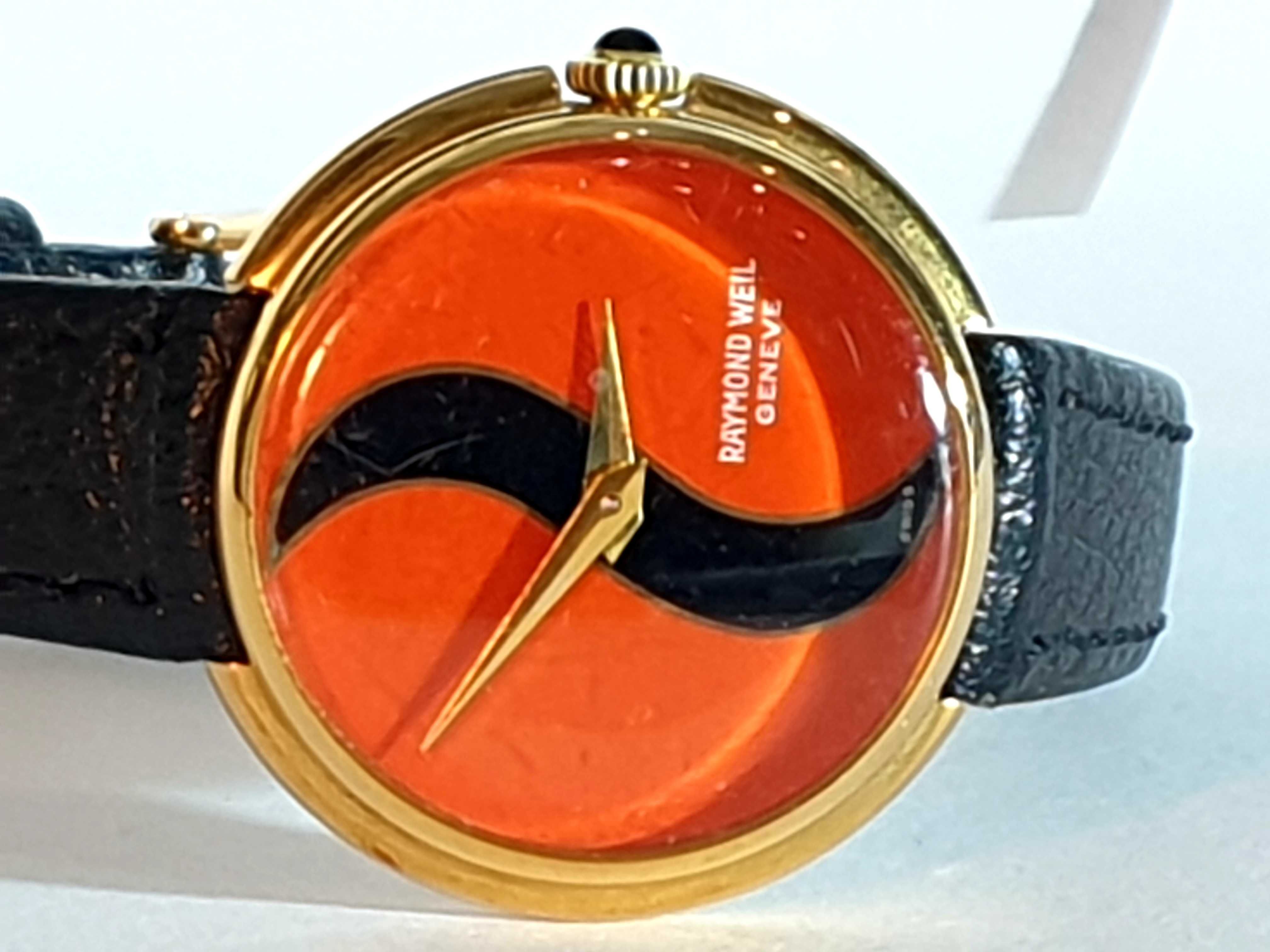 Raymond Weil Geneve oryginalny szwajcarski damski zegarek mechaniczny