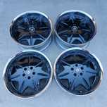Felgi WORK LS207 19x8,5/9,5J 5x114,3 JDM 3tlg