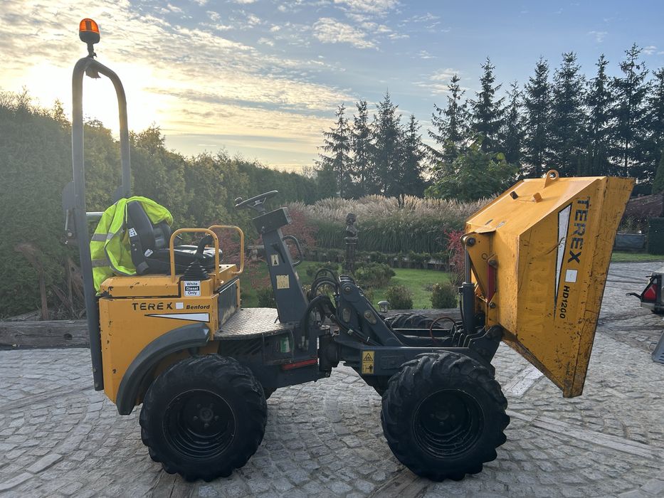 Koparka Jcb 8008+ wozidlo Terex HD1200  komplet gotowy do pracy