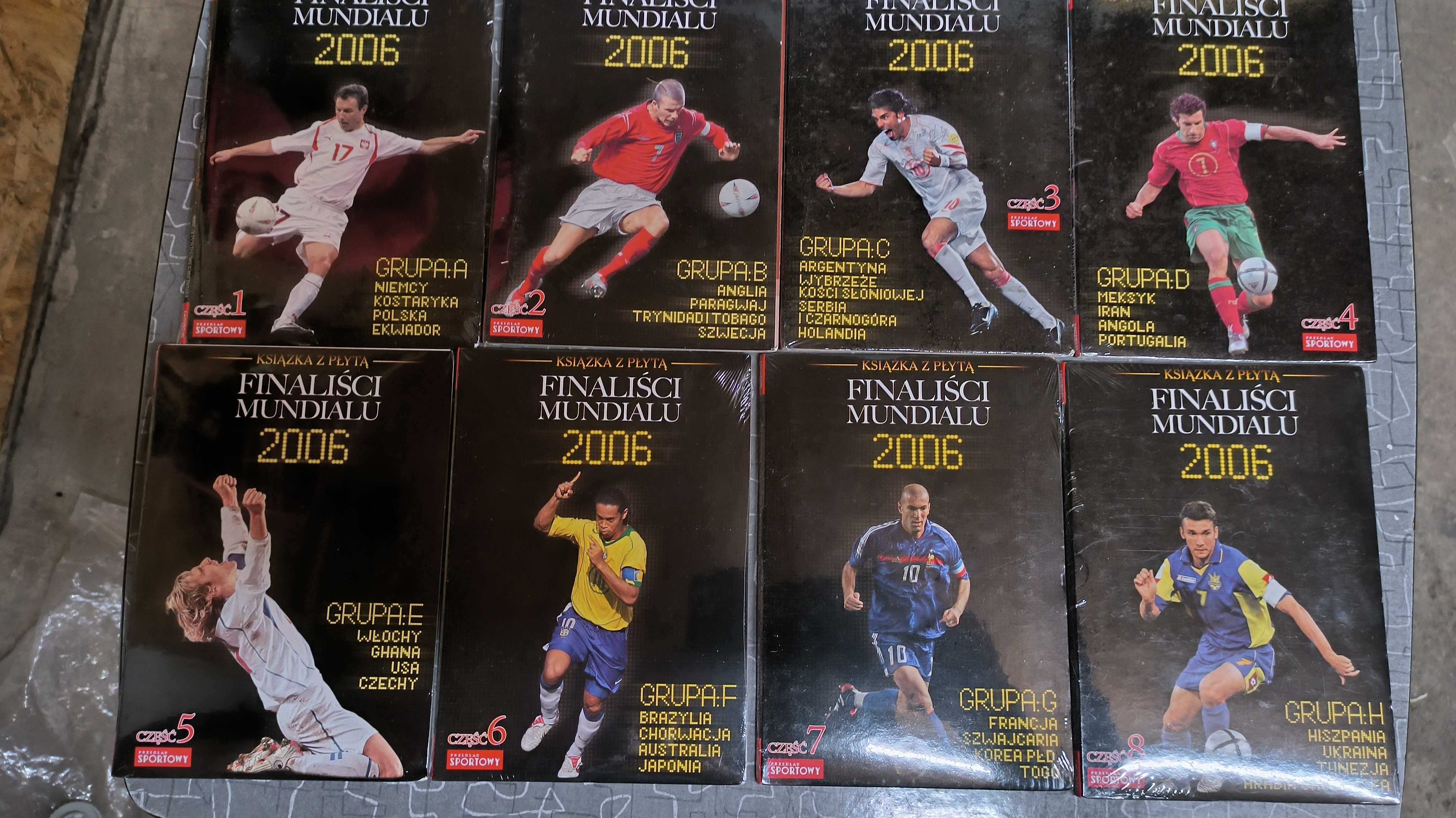 mundial 2006 finaliści  8 sztuk płyta cd kolekcja