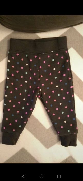 Spodenki dresowe dla dziewczynki 62 /68cm