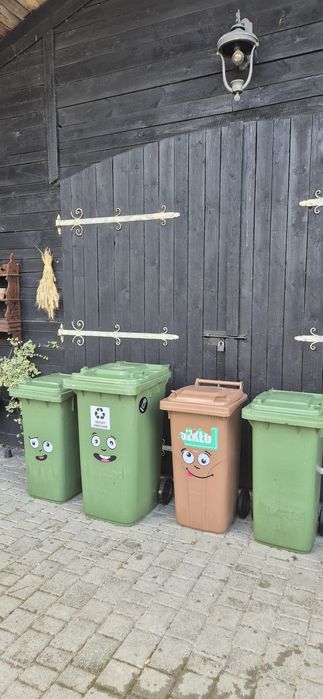 Kosze na śmieci ,śmietnik na odpady, pojemniki 120l ,240l