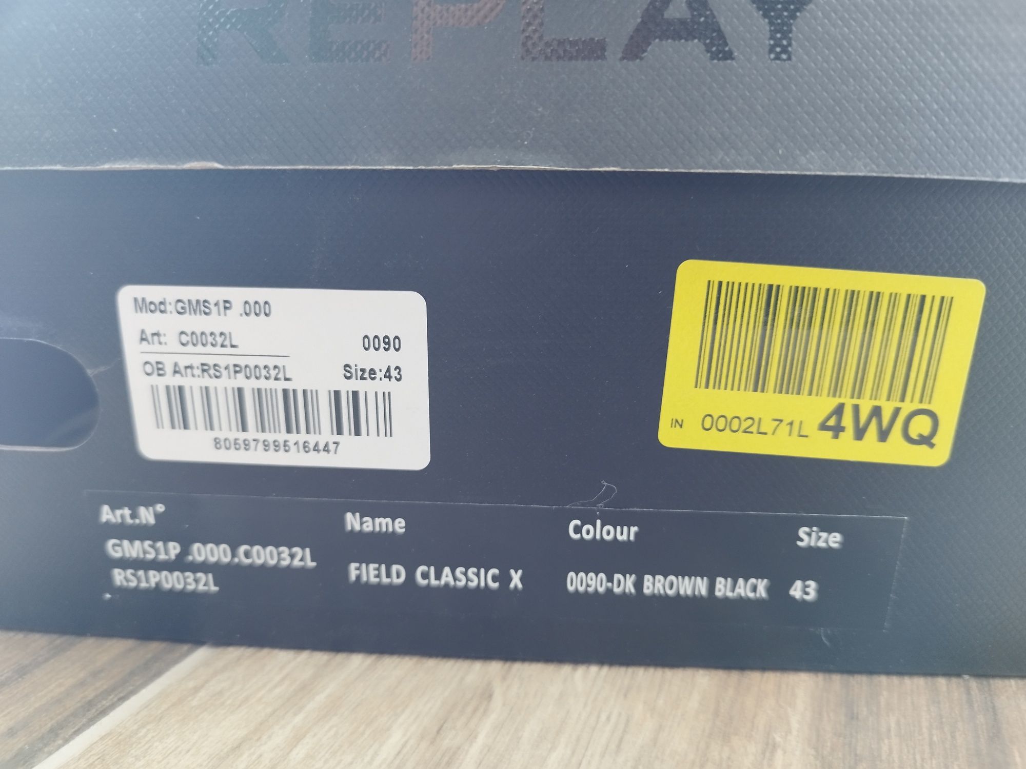 Buty sneakersy Replay R43 Nike Adidas Puma
