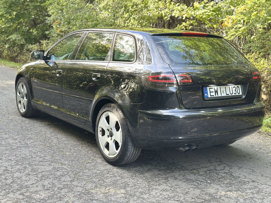 Audi A3 2.0 TDI 180KM LED Super Stan 2 kpl opon nowy rozrząd zamiana!