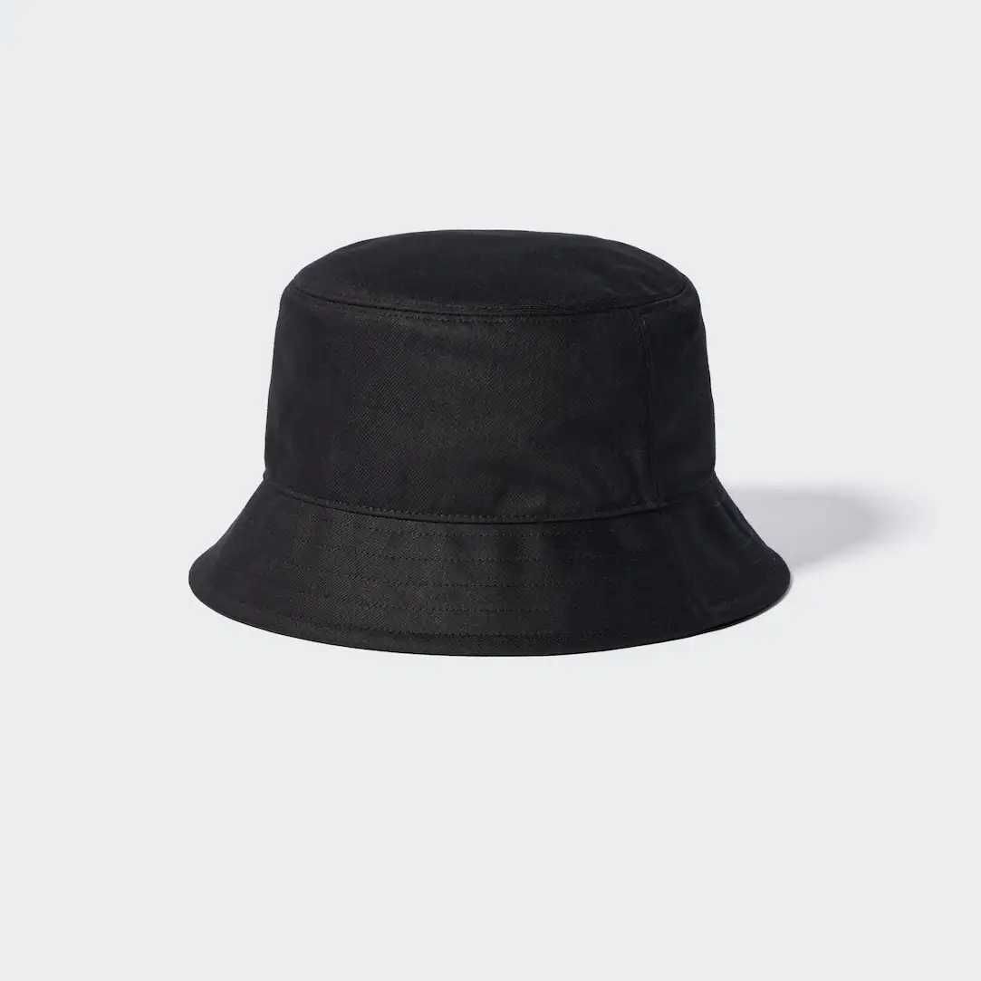 Uniqlo | bucket hat | kapelusz rybaka | czarny |