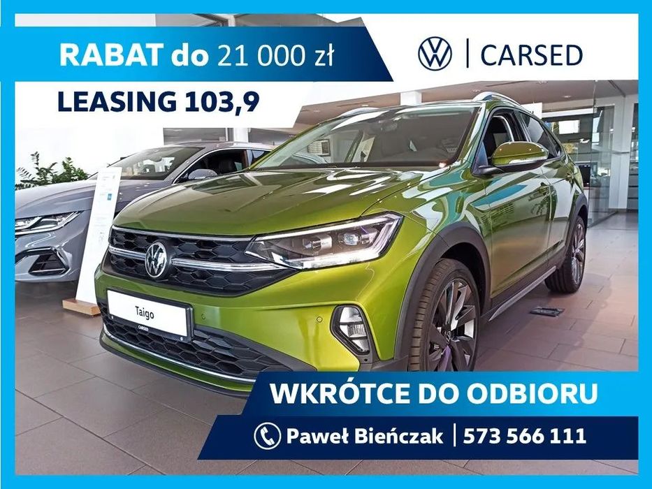 Volkswagen Taigo Life Plus TSI 116KM DSG7 /Kamera/App-Connect/Climatronic/ Rabat 21 000