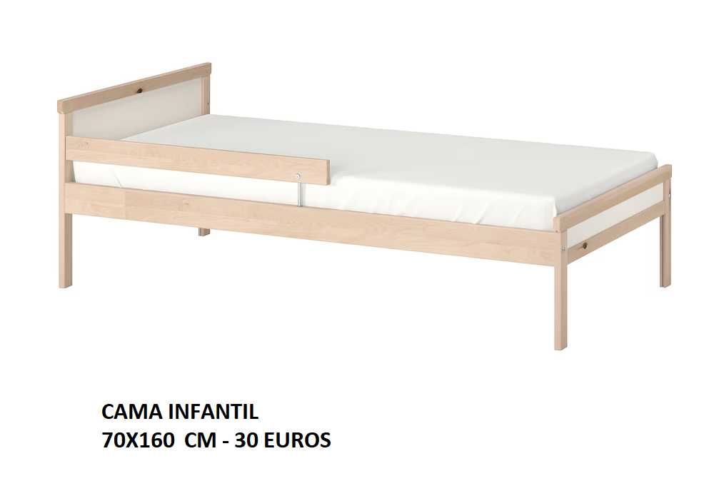 Cama de Solteiro - IKEA
