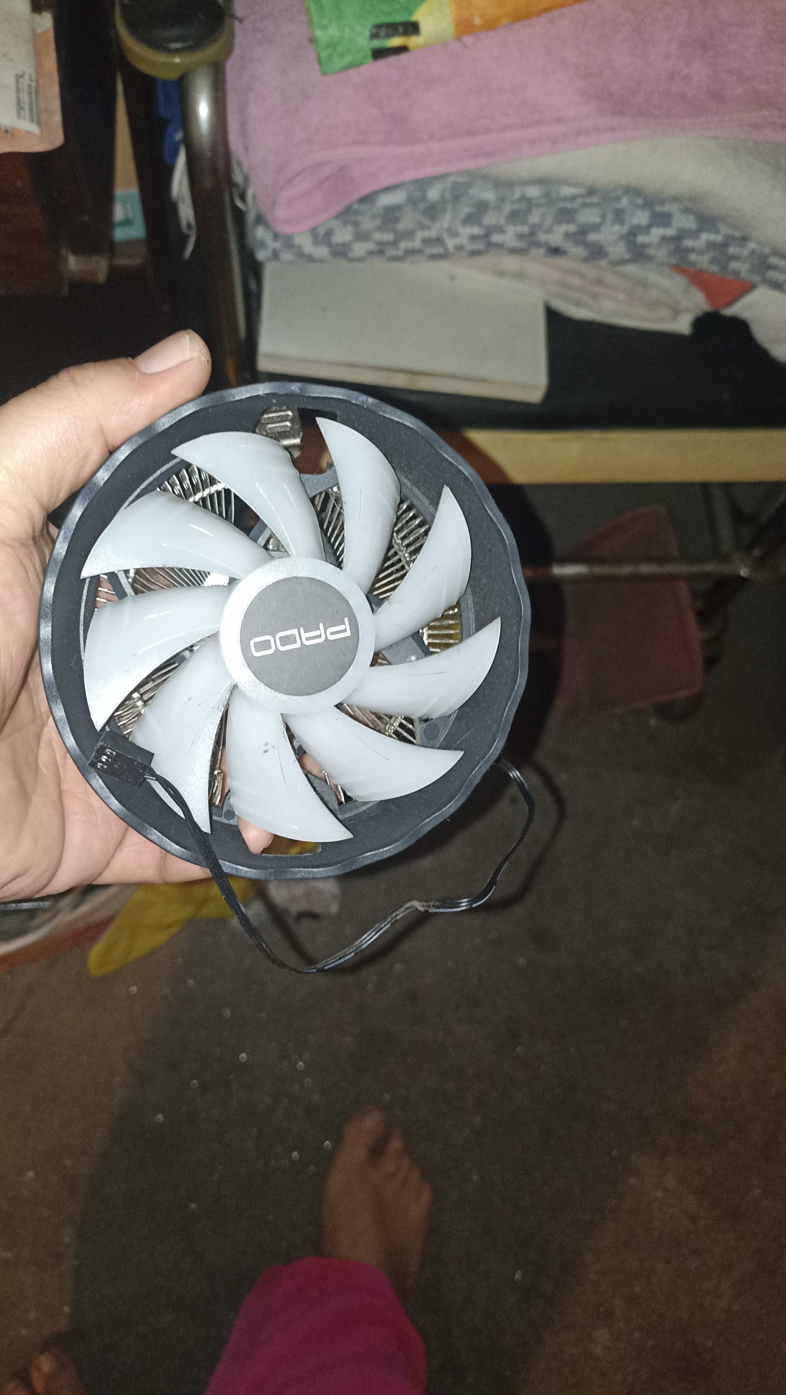 Pack board e CPU com cooler RGB para OC. Discos  vários
