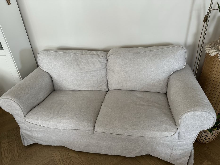 2 Kanapy Ektorp Sofa 2-osobowa Kilanda jasnobeżowy