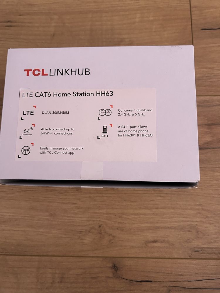 Router TCL LINKHUB LTE CAT6 Home Station HH63
