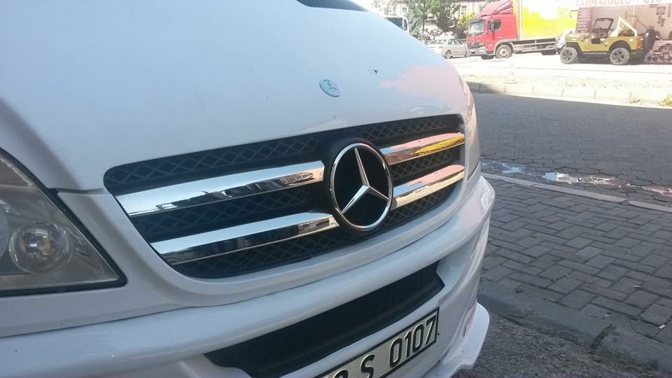 Хром накладки на решетку Спринтер 906 Mercedes Sprinter 2006- 2014-