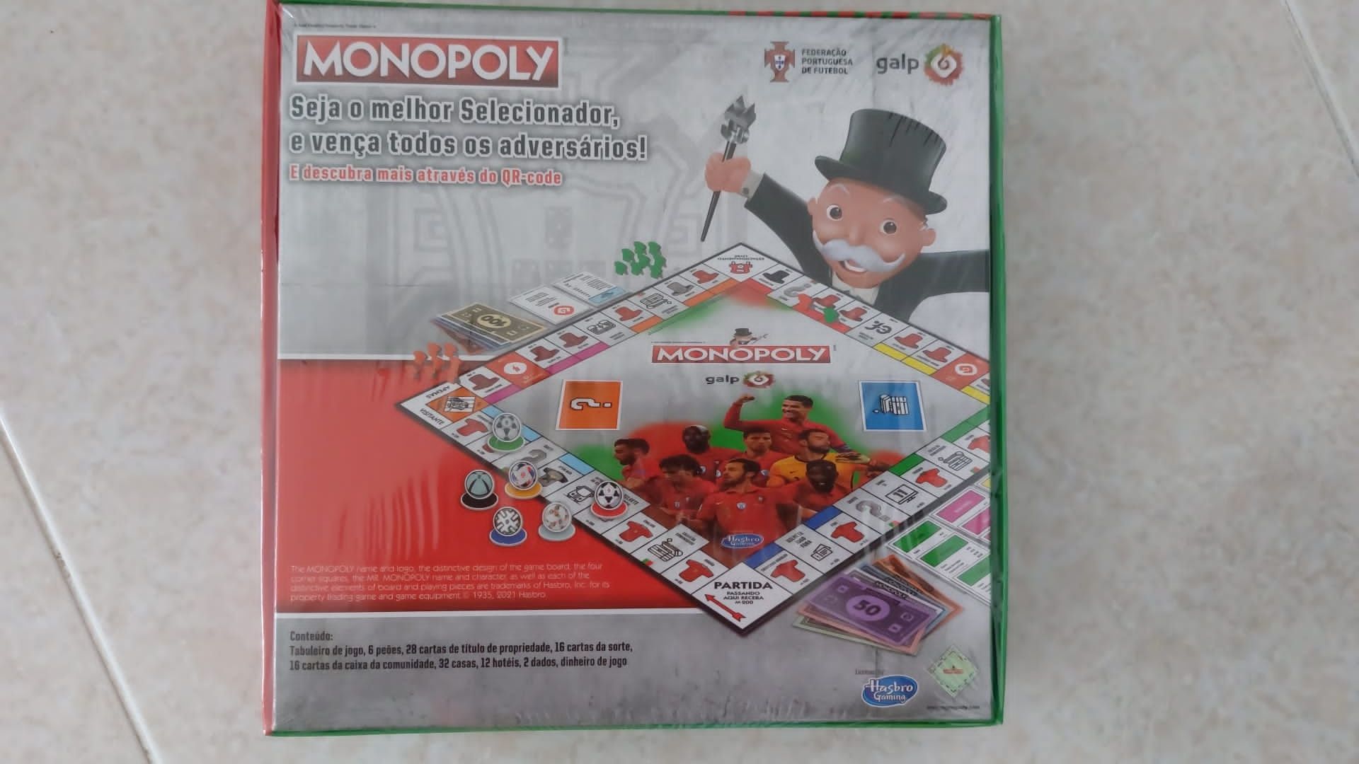 Monopoly Galp Euro 2020 Portugal Selado