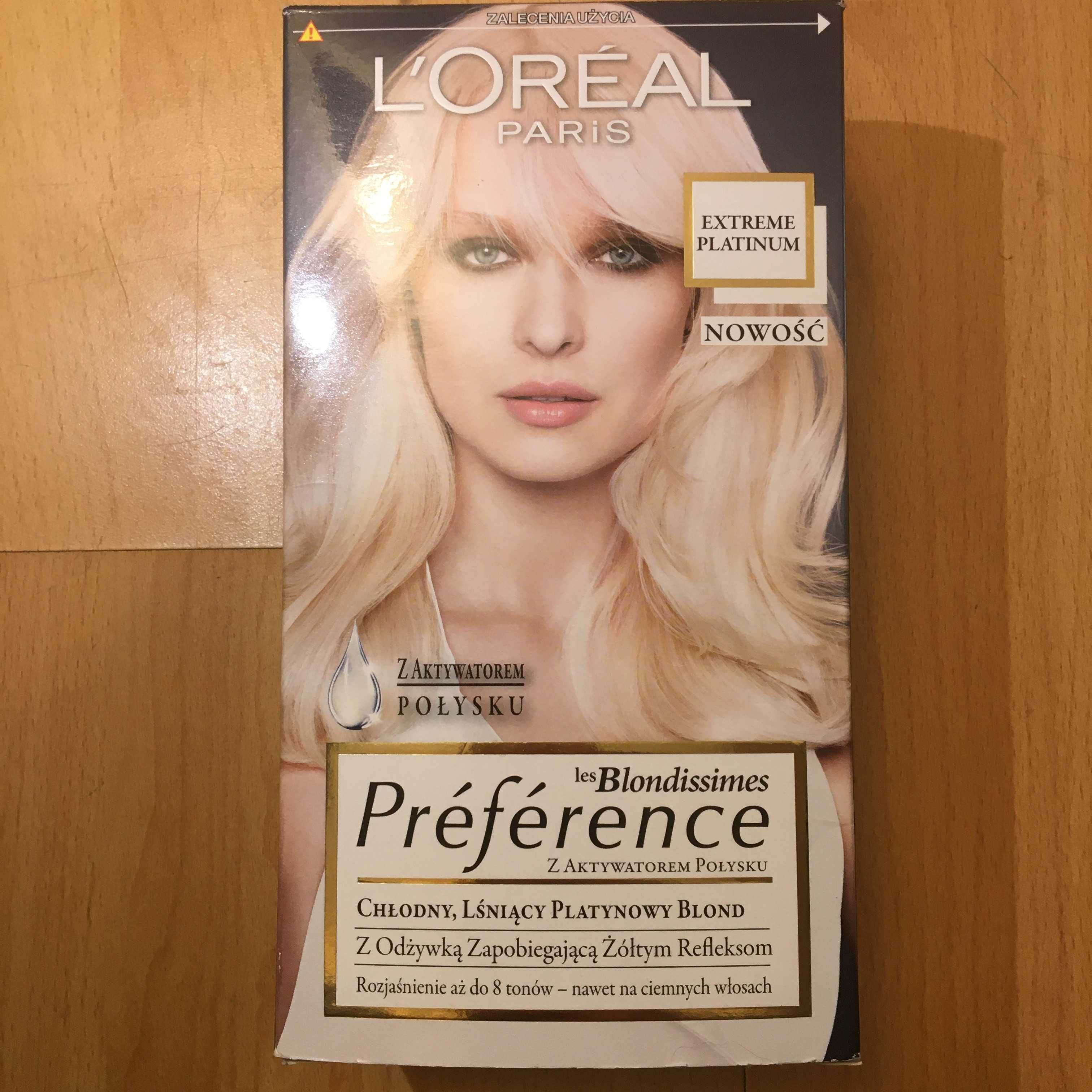 NOWA L'Oreal Paris Preference Ultra Platinum Farba Do Włosów