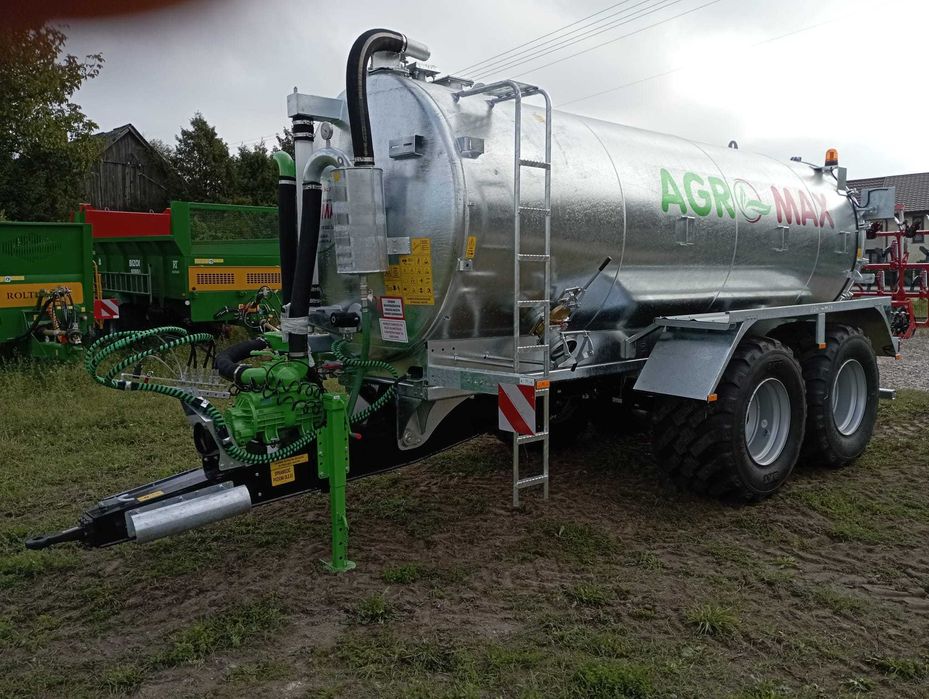 Beczkowóz Tandem 160000l Agro-Max + wyposażenie // od ręki