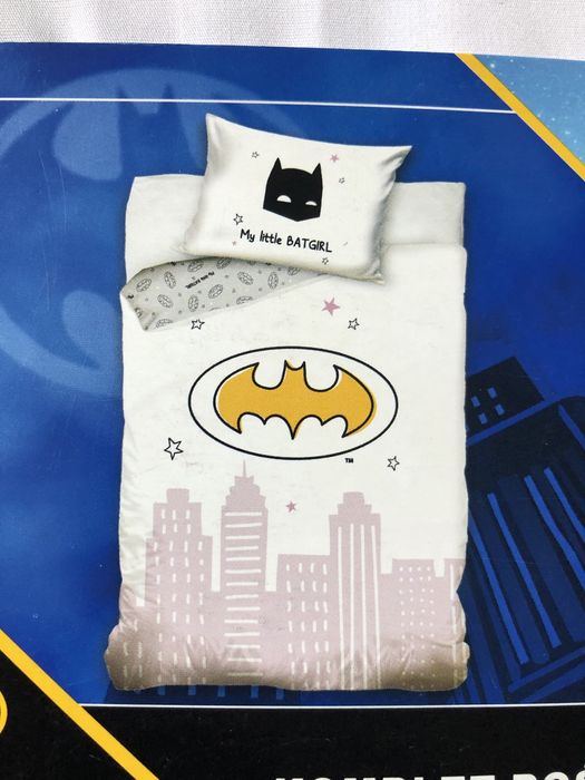 Pościel 100x130 Batman Batgirl dla dziewczynki