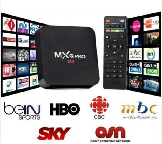 BOX Caixa SMART TV MXQ PRO 5G 2/16GB IPTV Canais Android NOVA