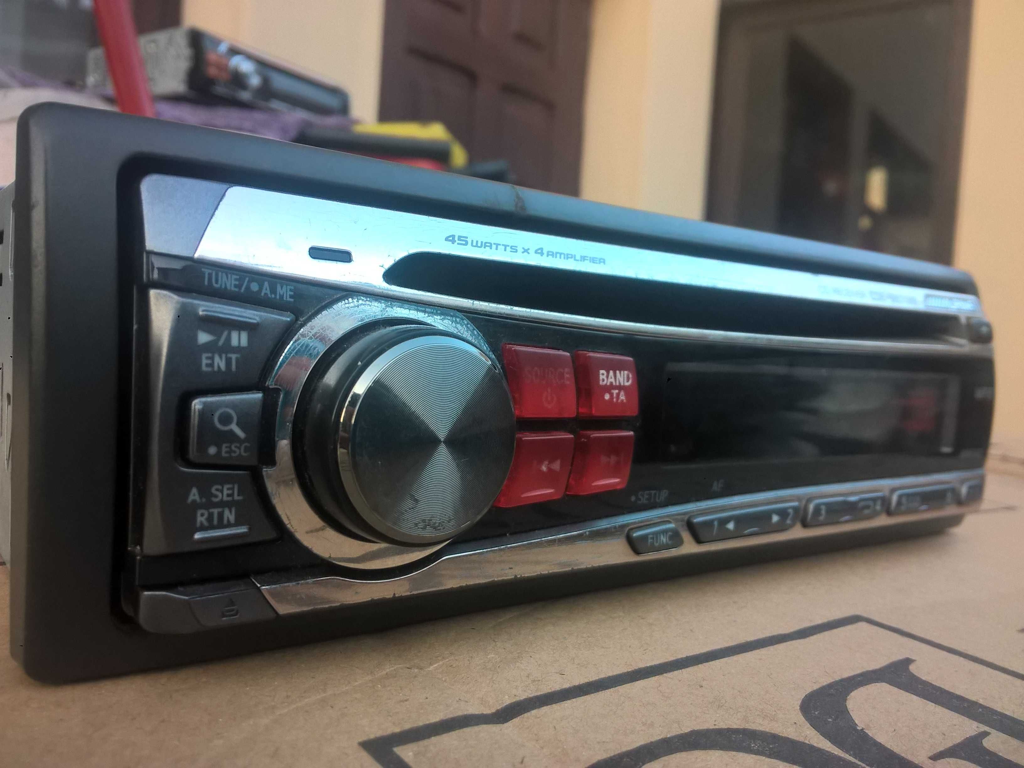 RadioCDText iPod ALPINE CDE-9871 4x45W MP3 Bass Subwoof Bluetooth 4RCA