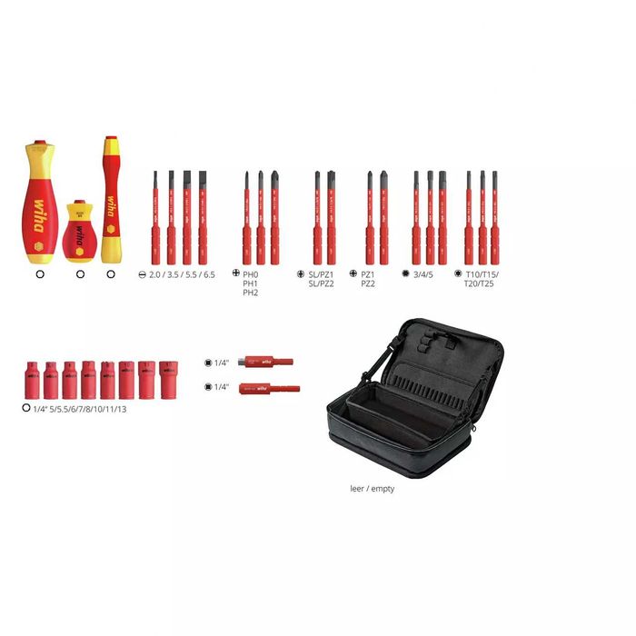Zestaw Narzędzi Wiha Slim Vario 43465