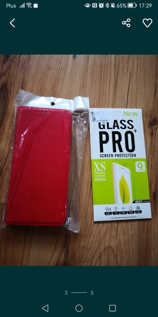 Nowe etui pokrowiec Motorola G14plus szkło hartowane