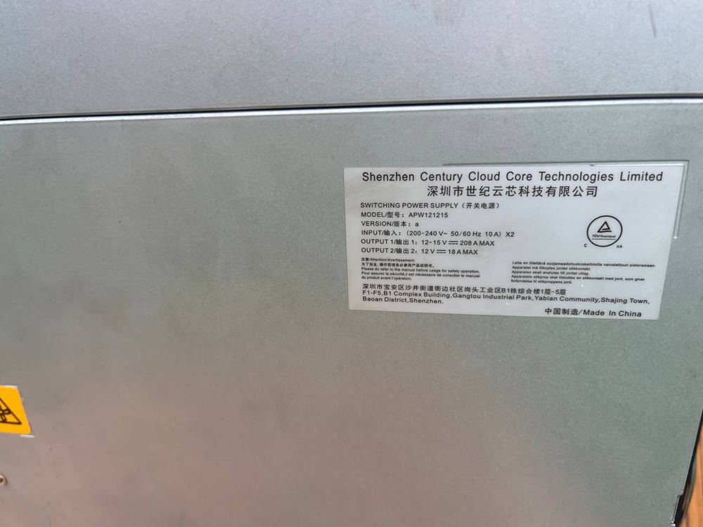 Antminer T19 Hydro 115th Асик з рідинним охолодженням
