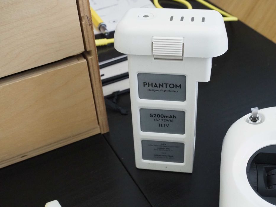 Comando + Bateria + Hélices DJI Phantom 2 Vision - USADO!