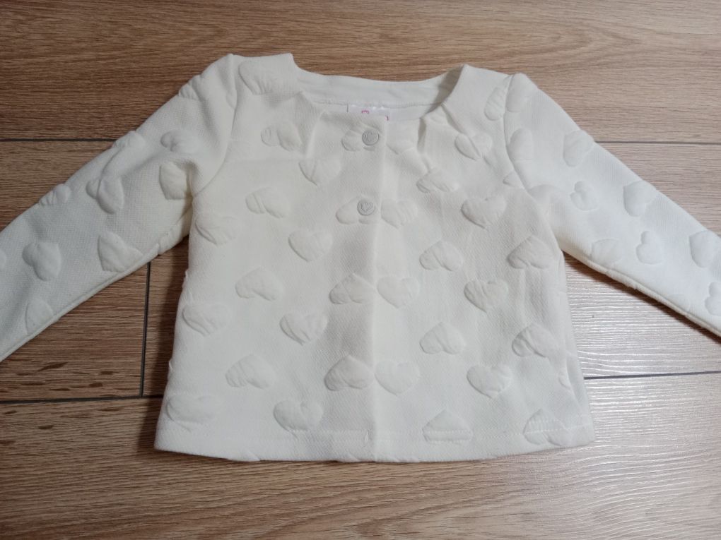 Sweterek ecri roz. 80