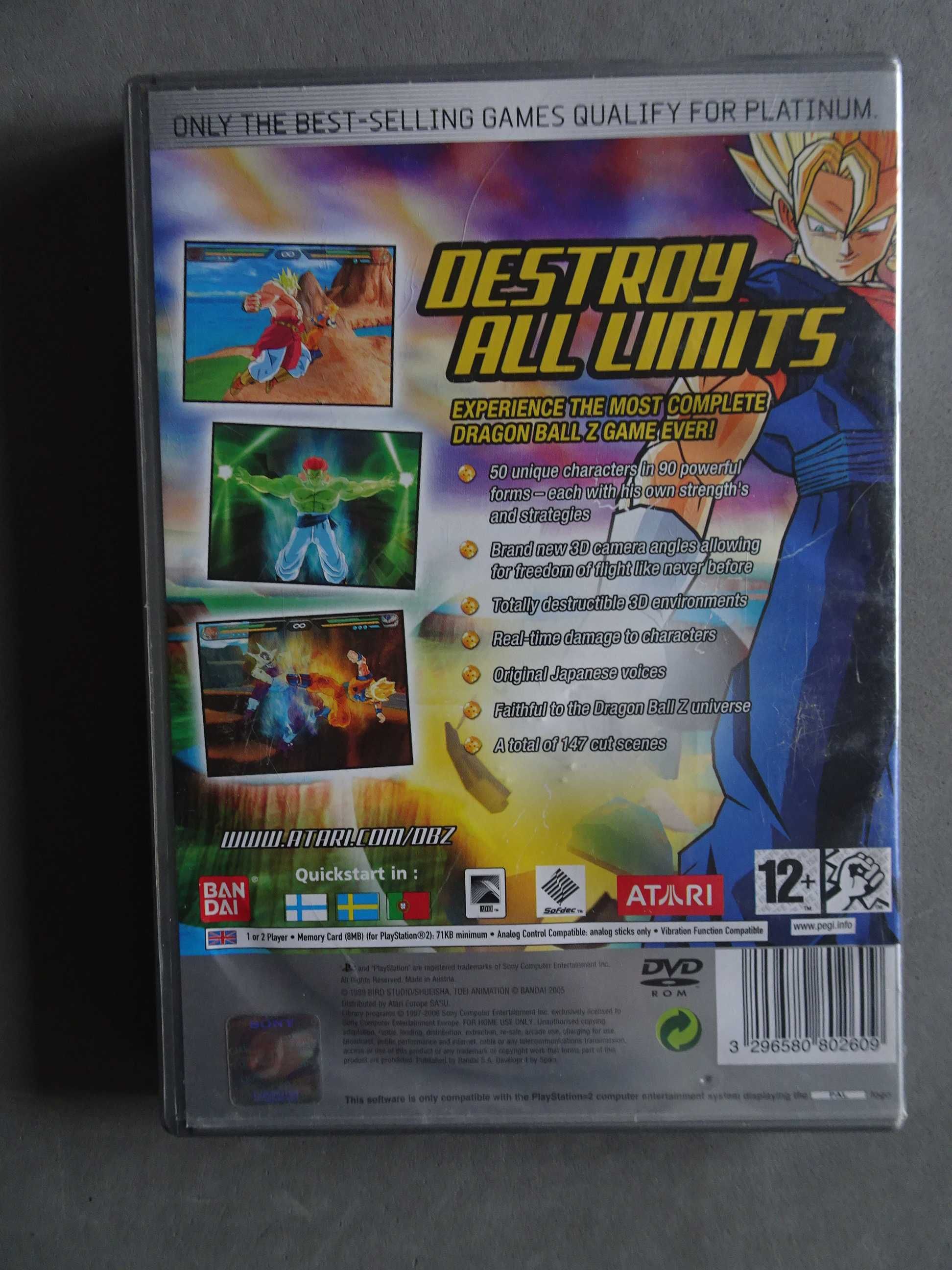 Jogo Playstation 2 PS2 - Dragon Ball Z Budokan Tenkaichi