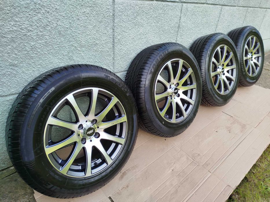 Диски Z.W.3114Z R15 4/100 Шини TORQUE 195/65 НОВІ!!!