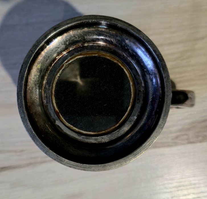 Posrebrzany kubek/kufel 464 gr