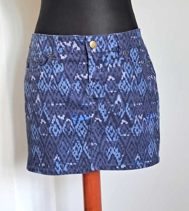 Jeansowa dżinsowa spódnica mini r.40 bawełna cotton