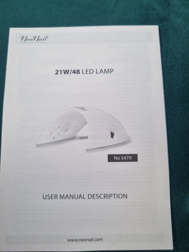 Lampa Led Neonail do stylizacji paznokci 21W/48.