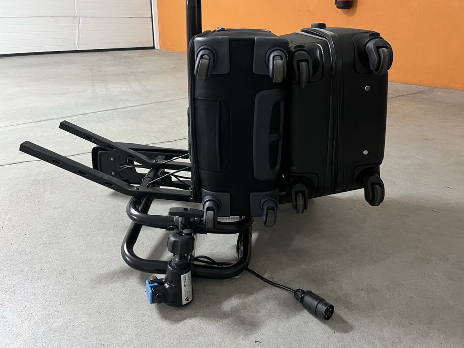 Porta malas bola de engate com chave de seguranca