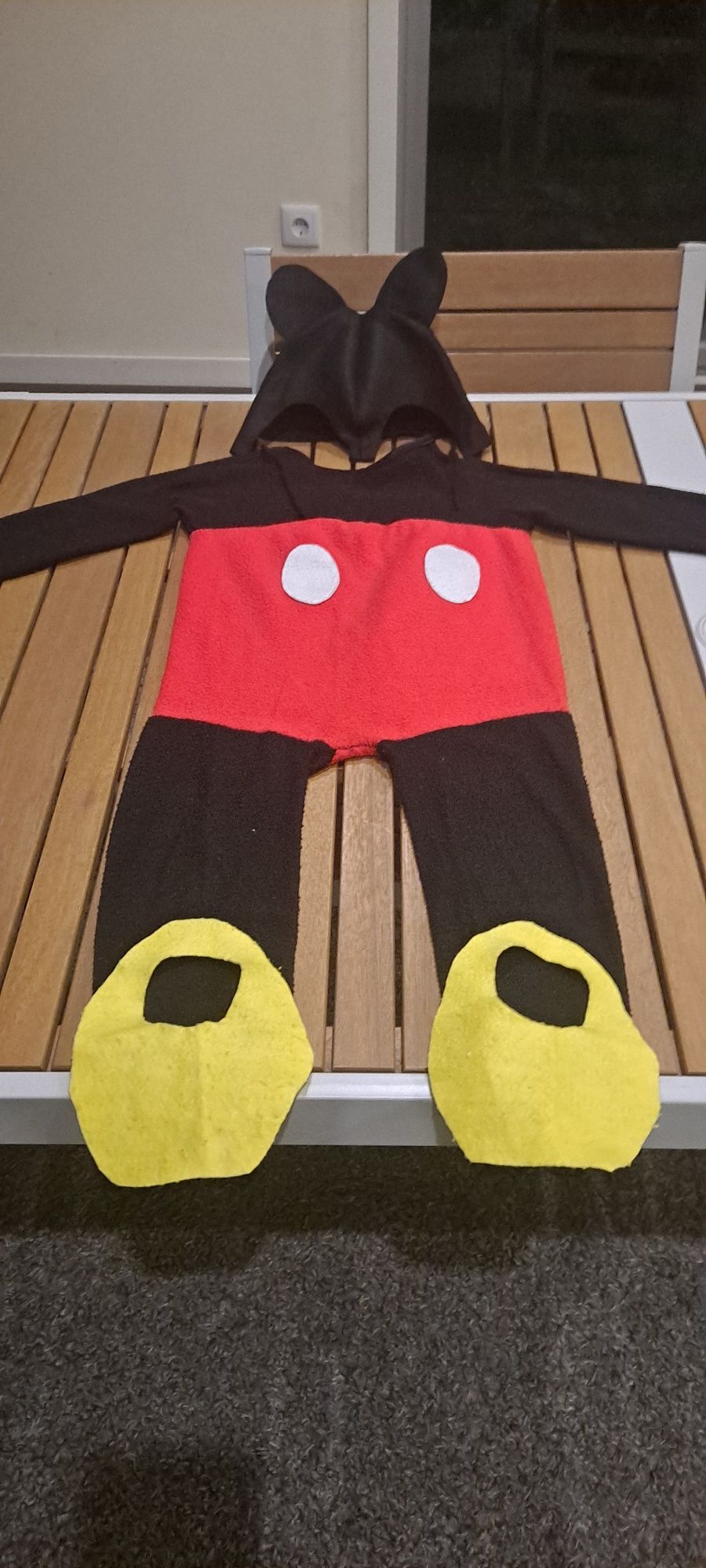Fato Mickey Mouse 2-3 anos