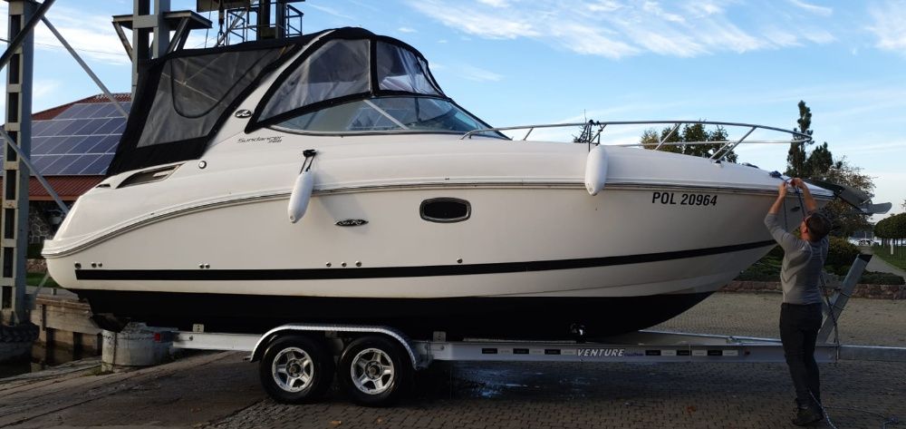 Jacht Motorowy Sea Ray 265 / 275 Sundancer 2011 !! Nowa Przyczepa !