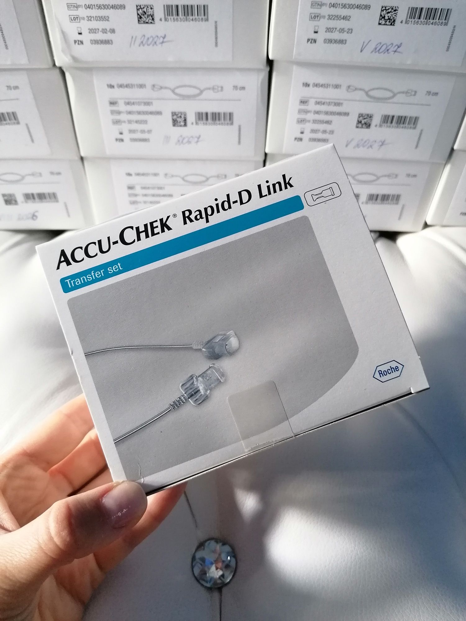 Dreny do pompy insulinowej Accu Chek Rapid-D Link