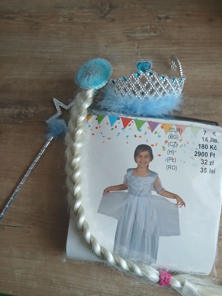Strój karnawałowy dla dziewczynki ELSA
