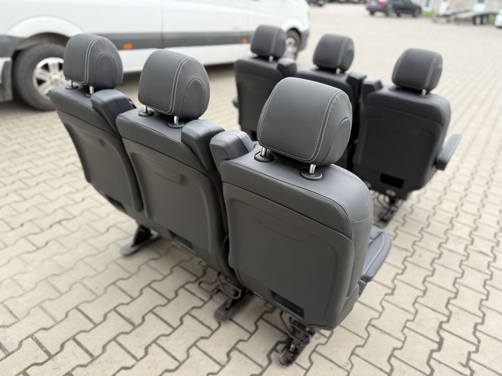 Сидіння сидение сидушка трійка тройка шкіра логано V-class Віто Vito