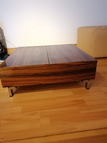 Mesa de centro/apoio em madeira pau ferro