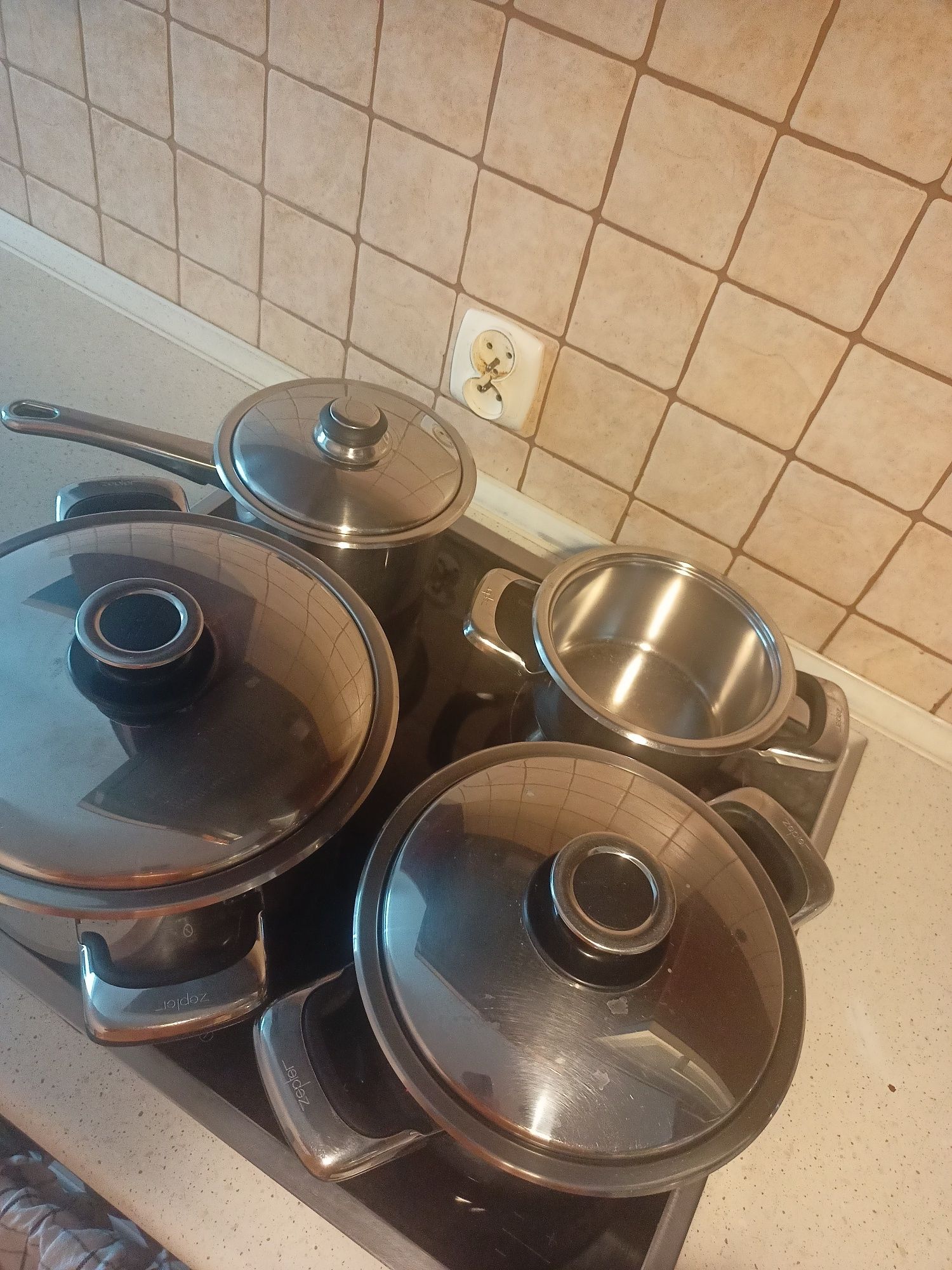 Zestaw garnków zepter 4szt