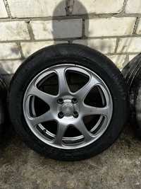 Продам диски ковка SLIK R15 и резина Kumho 195/55/R15